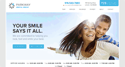 Desktop Screenshot of parkwaydentalgroup.com
